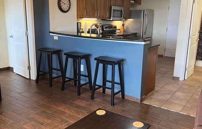Top-Floor Ocean View Condo Across from the Beach | Furnished 2BR + Central A/C