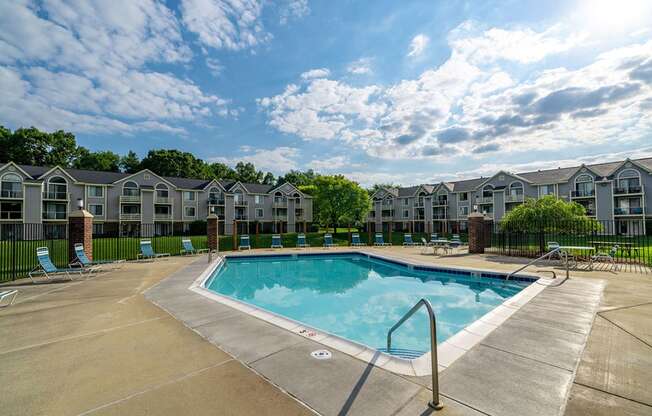 Glimmering Pool View at Hurwich Farms Apartments, South Bend, 46628