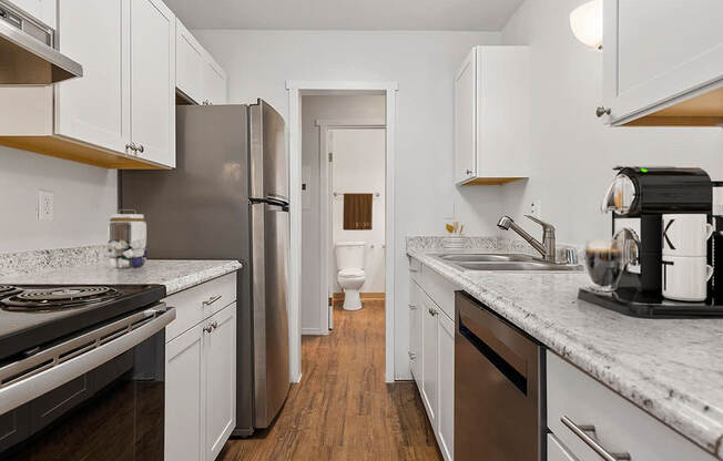 Modern Kitchen at The Ridge at Bellevue, Washington