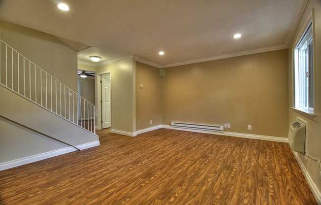 Spacious Living Area at Casa Alberta Apartments, Sunnyvale, CA 94087