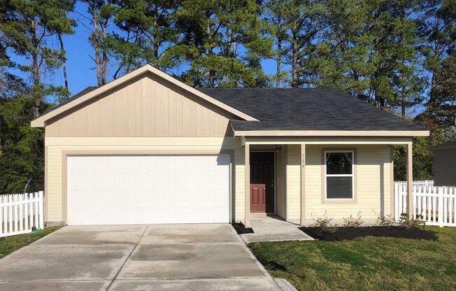 The home is a 1 story, 2 car garage 3 bedrooms, 2 full baths. Open floor plan from the kitchen area. Washer/Dryer connections, refrigerator is available. All e