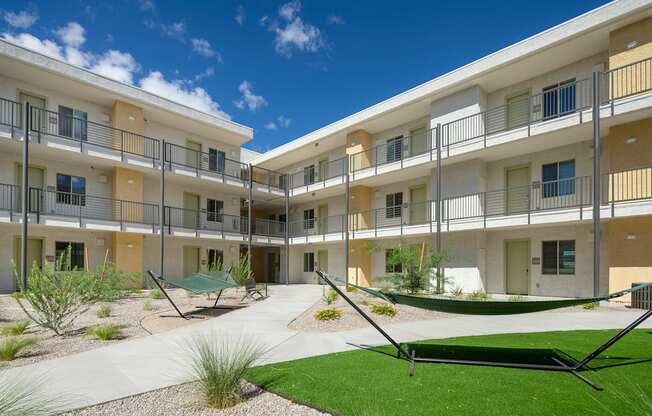 Hammocks at Cabana Bridges Apartments in Tucson Arizona