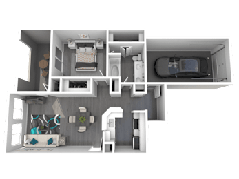 1 bed, 1 bath, 825 sqft, $1,775