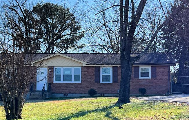 ON SPECIAL: All Brick, 3 Bedroom Ranch in Hendersonville minutes from the Cumberland River and Boat Launch!