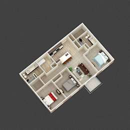 3 beds, 2 baths, 1,316 sqft, $2,320