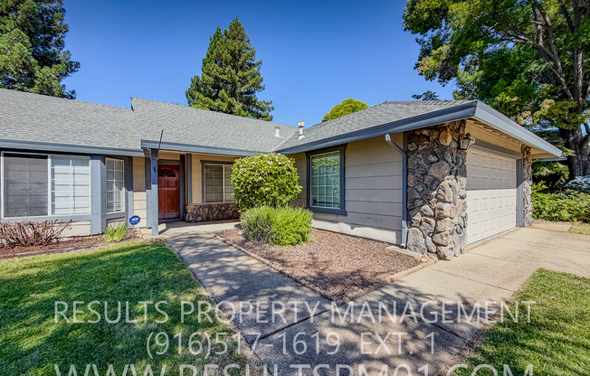 Great location 3 Bedroom Home in Folsom.