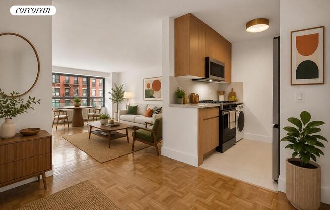 1 bed, 1 bath, $6,200, Unit FOURH