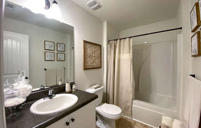 Bathroom With Bathtub at Helena Springs, Georgia