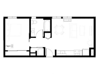 1 bed, 1 bath, 654 sqft, $1,499