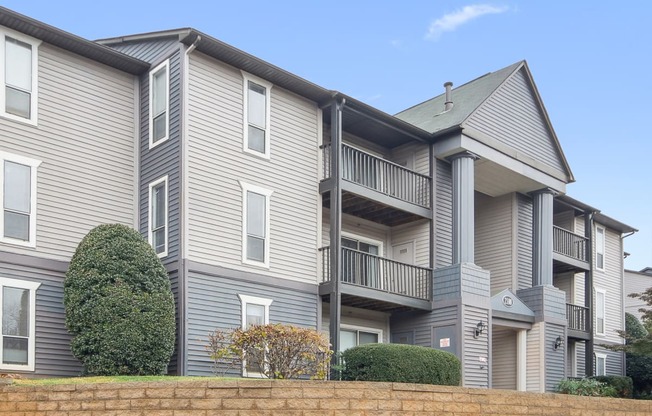 Apartment Building exterior at Arrowood Crossing Apartments in Charlotte, NC