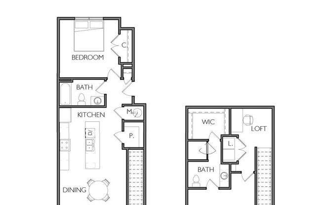 2 beds, 2 baths, 1,190 sqft, $2,000, Unit A302