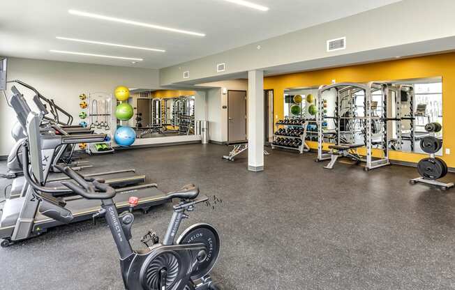 State-of-the-art clubhouse at The Westline at Flanagan Lake in Omaha, NE