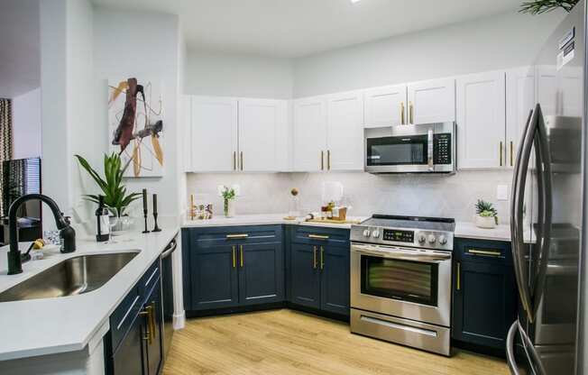 The Presley at Whitney Ranch Model Kitchen