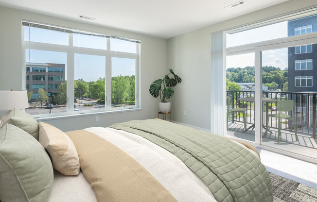 Bedroom with Balcony