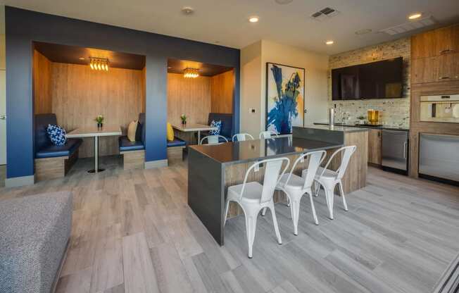 community area at Ladera