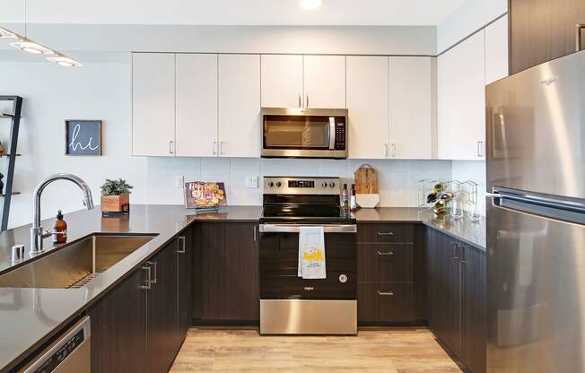 Geo Apartments Model Kitchen