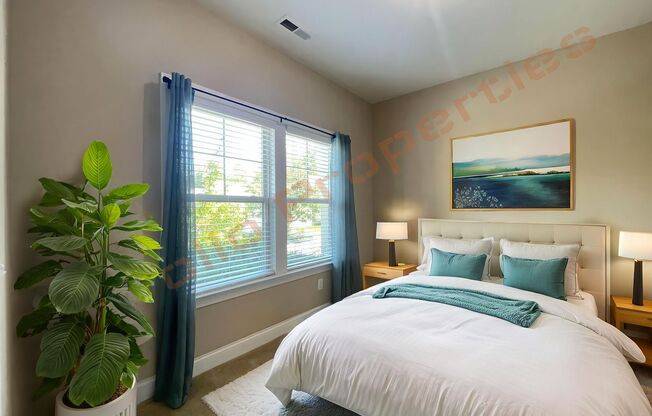 Lovely 3 Story 3 Bedroom 3.5 Bath 1 Car-Garage Townhome at The Green @ Scotts Mill, Apex, Available Now!