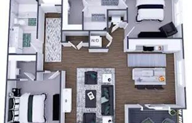 1 bed, 1 bath, 732 sqft, $1,999, Unit 226 E Lockwood Avenue, Unit #205