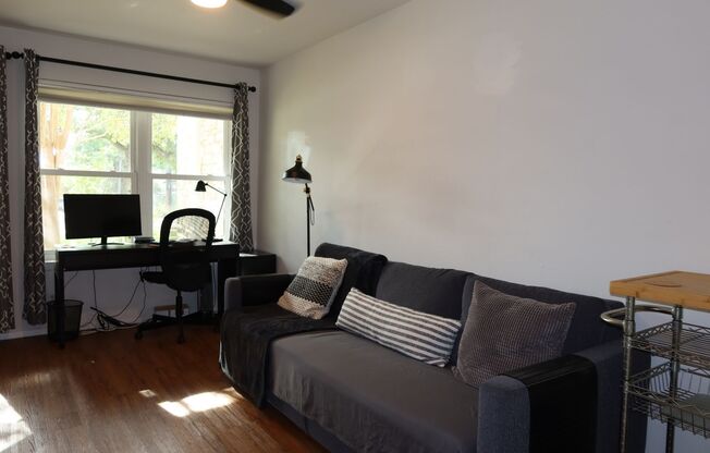 Hyde Park Country Condo - Furnished - 1BD/1BA - Covered Parking -Close to Everything