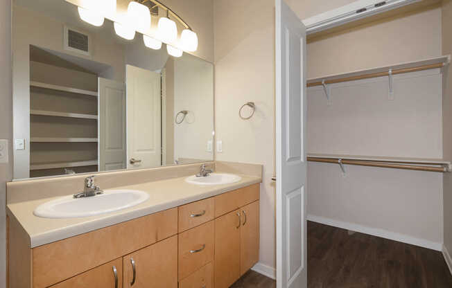 Bathroom with Double Vanity