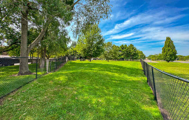 Rover Hills dog park in Kalamazoo