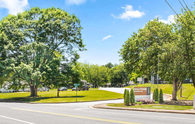 Street view at Balfour Marietta Apartments, Marietta, 30060