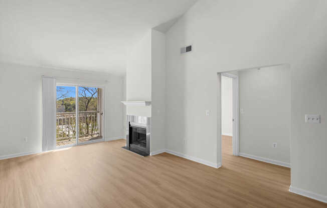 Living Room with Hard Surface Flooring