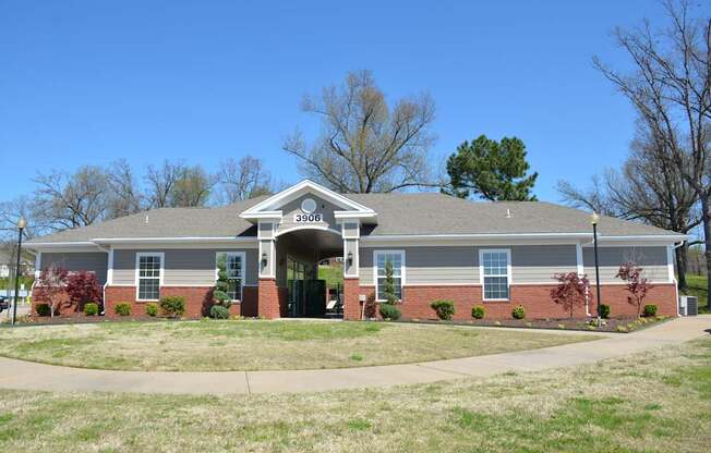 A building with a sign that reads "3936" is shown.