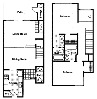 2 beds, 2 baths, 1,286 sqft, $3,800