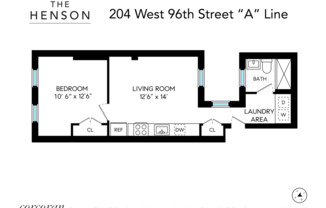 1 bed, 1 bath, $3,667, Unit 2A