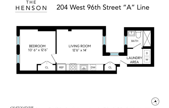 1 bed, 1 bath, $3,667, Unit 2A