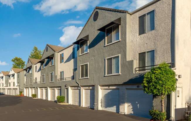 The Cascades Apartments attached garages