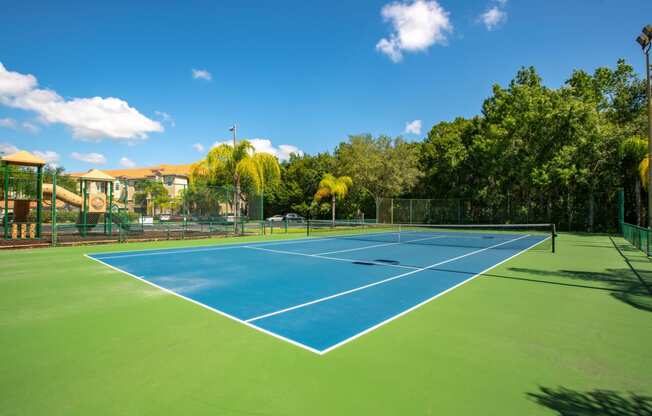 Tennis Court at Portofino Apartment Homes, Tampa, FL