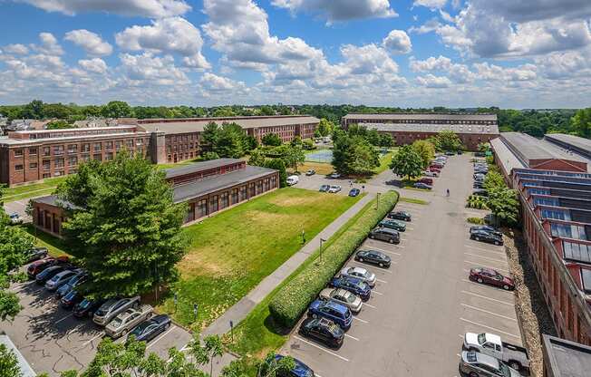 Aerial view | Bigelow Commons