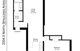 1 bed, 1 bath, 670 sqft, $1,850, Unit 2334.51A