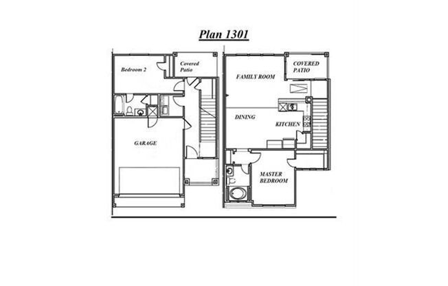 2 beds, 2 baths, 1,301 sqft, $1,900, Unit 1212-C