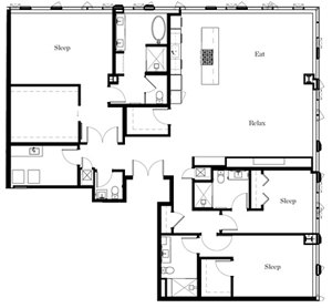 3 beds, 3.5 baths, 2,801 sqft, $27,200