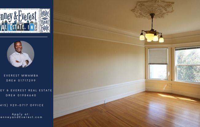 OPEN HOUSE: Thursday (6/19) 8:10pm-8:30pm. Gorgeous period piece San Francisco style 3BR/1BA apartment in a building across from Lafayette Park, In-Unit W/D, Pet Friendly (2011 Sacramento #5)