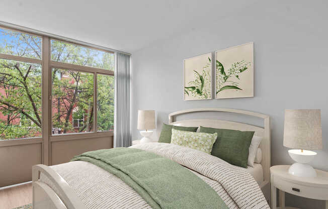 Bedroom with Hard Surface Flooring