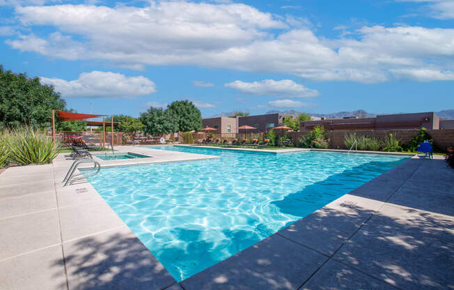 Pool at Sabino Vista Apartments in Tucson