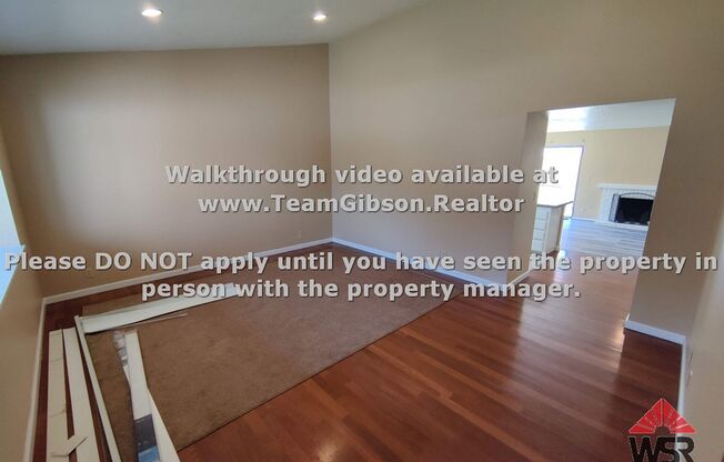 Quiet neighborhood, 3 bedroom, 2 bath home