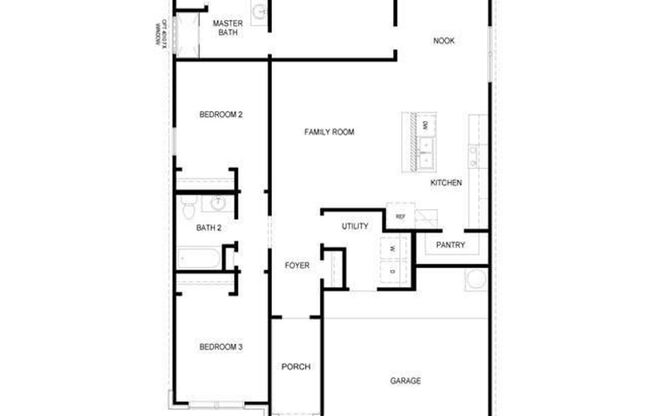 3 beds, 2 baths, $1,750