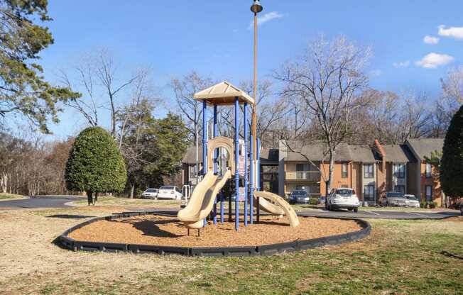 a playground at Johnston Creek Crossing in Charlotte, NC