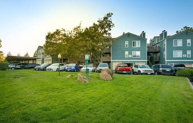 view of property parking lot at Waterscape, Fairfield