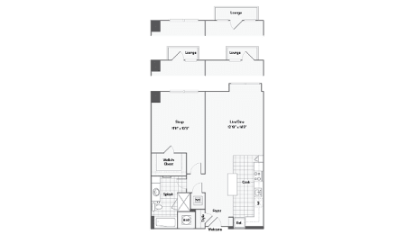 1 bed, 1 bath, 771 sqft, $1,944