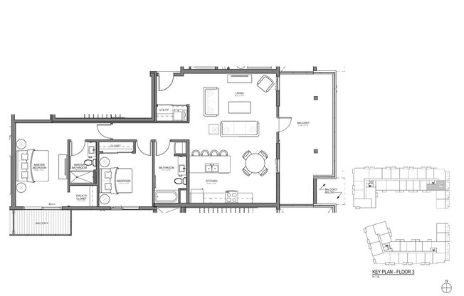 2 beds, 2 baths, 1,245 sqft, $2,230, Unit 320-A