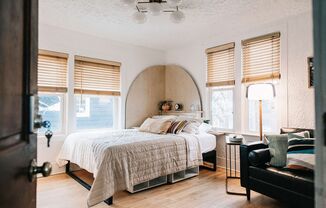 Studio, 1 bath, 300 sqft, $2,446, Unit Newly renovated studio #4. On bike path, near downtown.