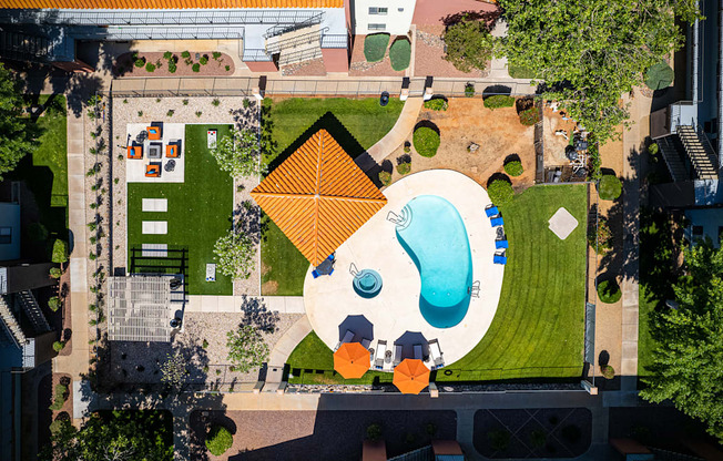 Exterior Aerial View at Sky Island Apartments in Sierra Vista Arizona