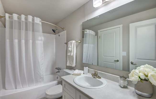 Lakewood apartments-Timbre Heights- bathroom