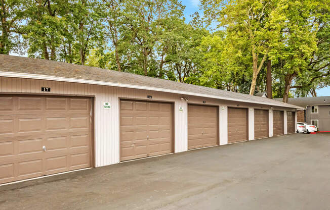 Cornell Woods garages, Portland, OR, 97229